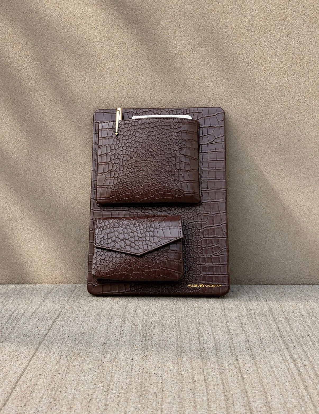 wesbury macbook case_leaned_against_wall